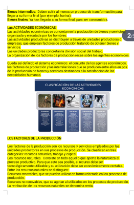 Photo d'un cours de  Activités et Facteurs Économiques