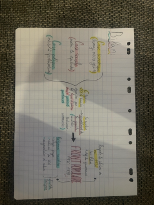 Photo d'un cours de  Bilan de la Première Guerre