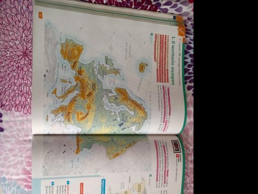 Photo d'un cours de  Carte et géographie de l'Europe