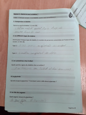 Photo d'un cours de  Comprendre le diabète en détails