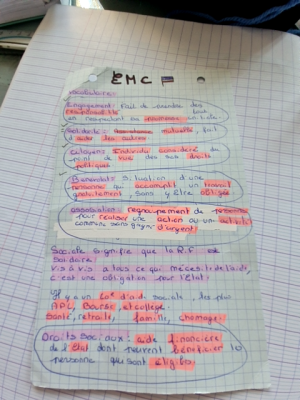 Photo d'un cours de  Concepts Clés en EMC