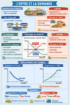 Photo d'un cours de  Concepts de l'offre et demande