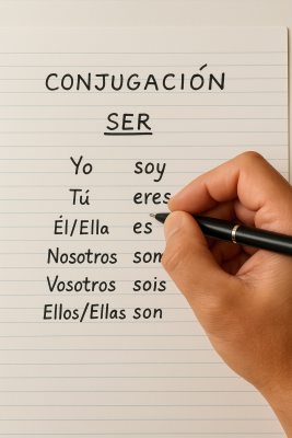 photo  Conjugaison du verbe 'ser' quiz