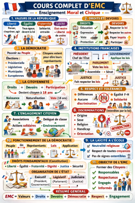 Photo d'un cours de  Cours Complet d'EMC