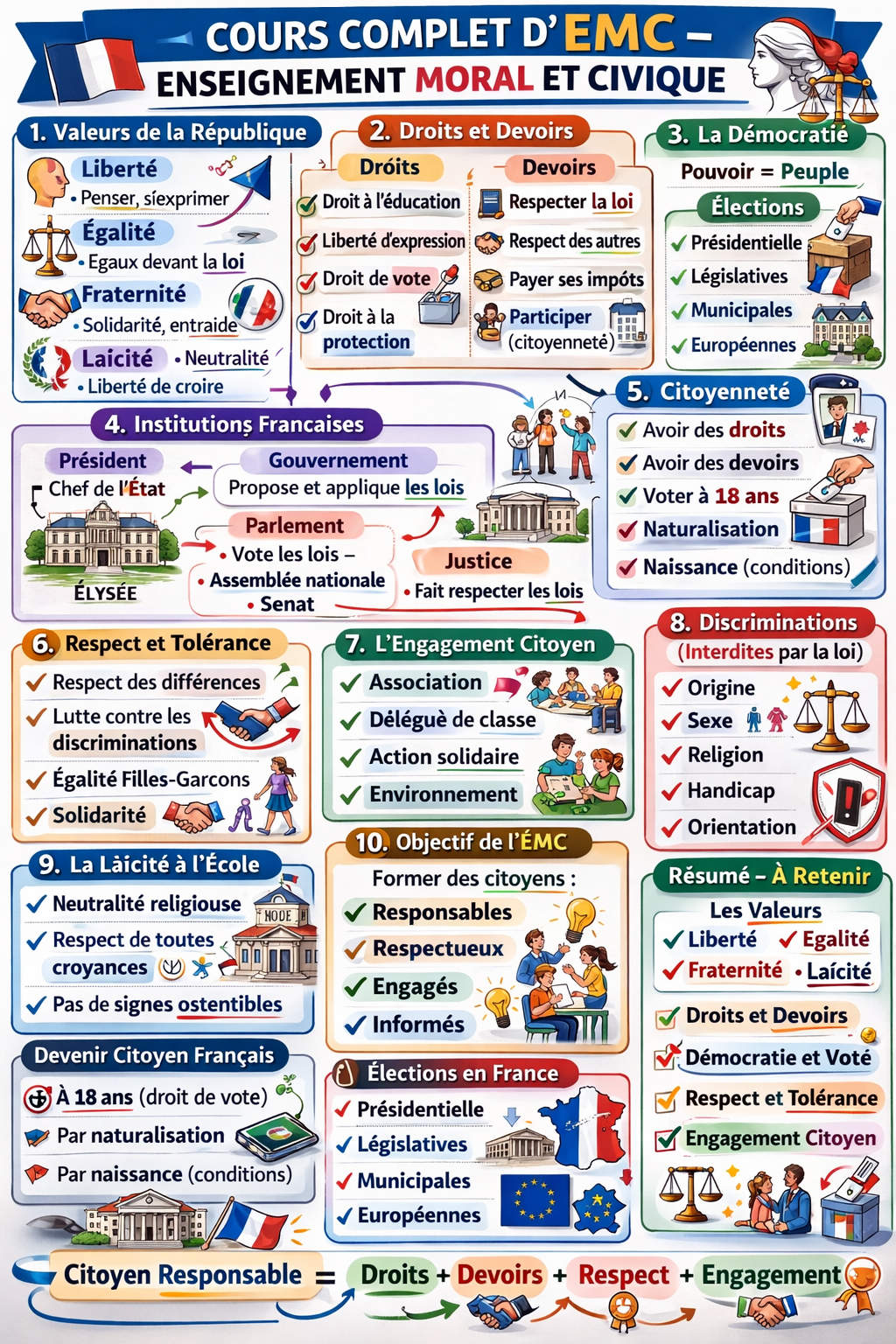 Photo d'un cours de  Cours Complet d'EMC France