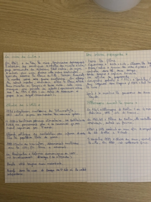 Photo d'un cours de  Crise de Cuba et URSS