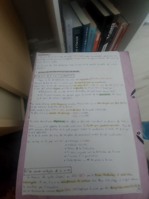 Photo d'un cours de  Crises et Révolutions du XIXe