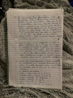 Photo d'un cours de  Diversification Alimentaire des Nourrissons