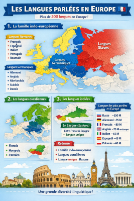 Photo d'un cours de  Diversité linguistique en Europe