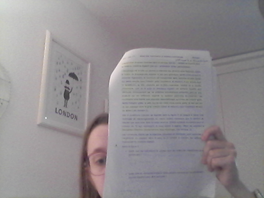 Photo d'un cours de  Document académique sur la communication