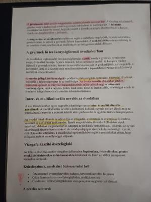 Photo d'un cours de  Éducation préscolaire et interculturalité