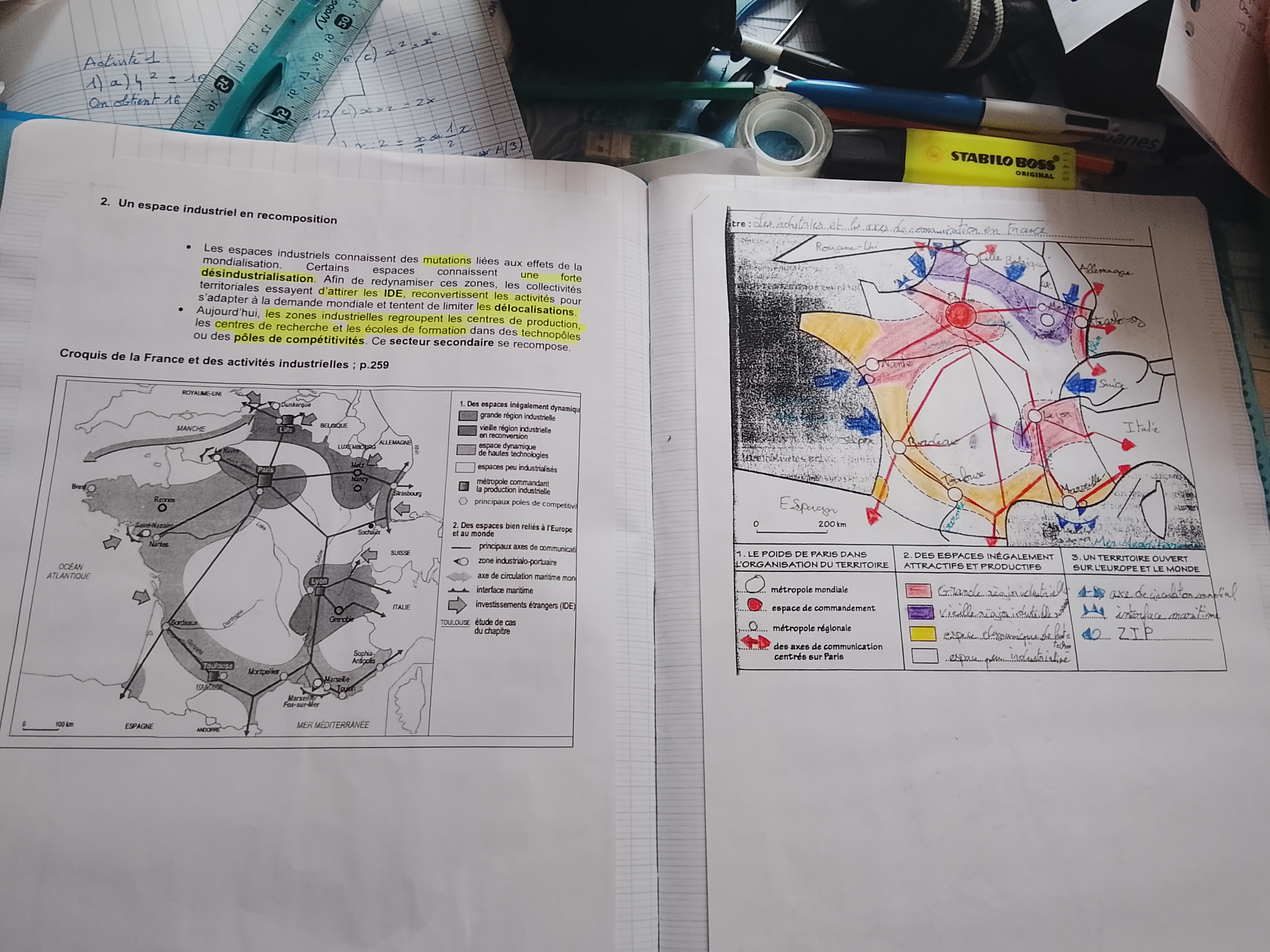 Photo d'un cours de  Espaces industriels en France