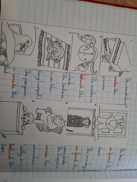 Photo d'un cours de  Exercices d'anglais pour enfants