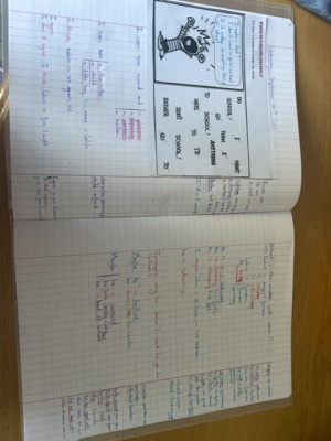 Photo d'un cours de  Exercices de conjugaison en anglais