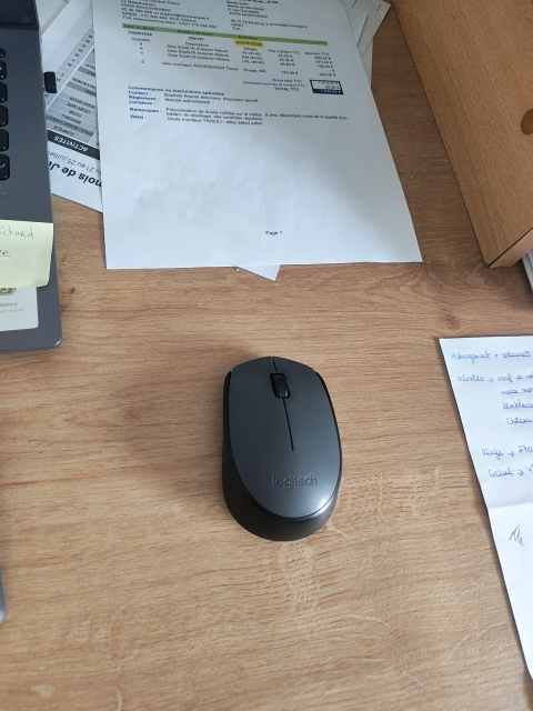 Photo d'un cours de  Facture de services et produits