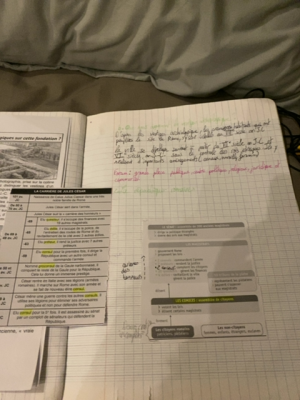 Photo d'un cours de  Fondation de Rome et César