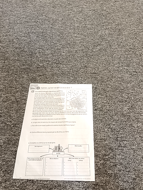 Photo d'un cours de  Habiter en ville : modes de vie