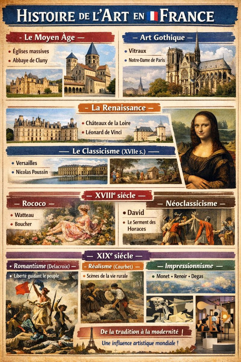 Photo d'un cours de  Histoire de l'art en France