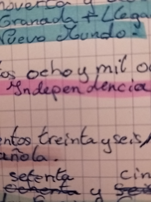 Photo d'un cours de  Histoire de l'Espagne Coloniale