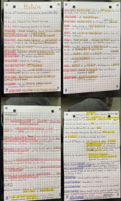 Photo d'un cours de  Histoire du Second Empire Français