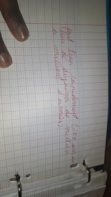 Photo d'un cours de  Impact Environnemental à Long Terme