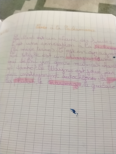 Photo d'un cours de  Khant de Badamzar: Chanson traditionnelle