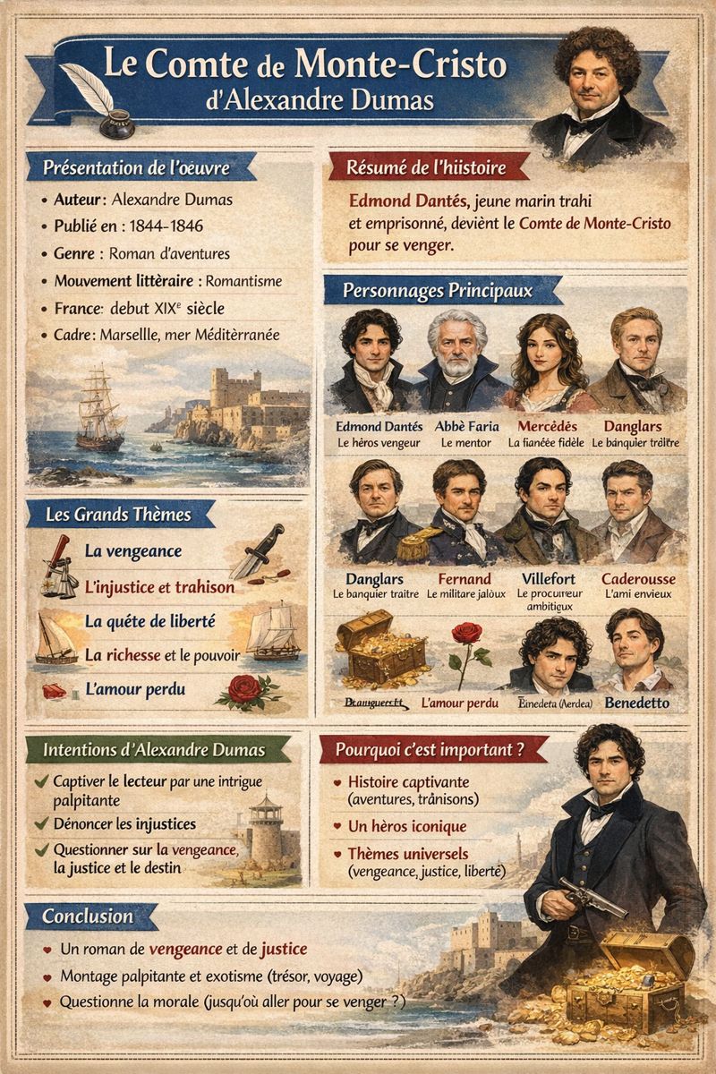 Photo d'un cours de  Le Comte de Monte-Cristo