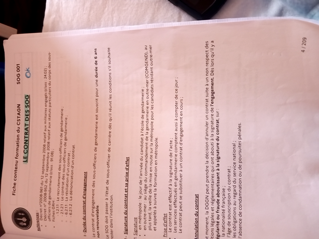 Photo d'un cours de  Le Contrat de Sécurisation Professionnelle