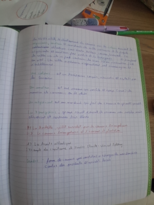 Photo d'un cours de  Les circuits économiques expliqués simplement
