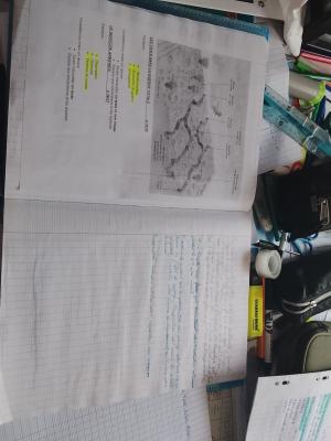 Photo d'un cours de  Les tranchées en guerre totale