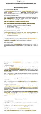 Photo d'un cours de  Modernisation Québec Révolution Tranquille