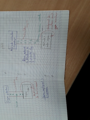 Photo d'un cours de  Notes sur le théorème de Pythagore