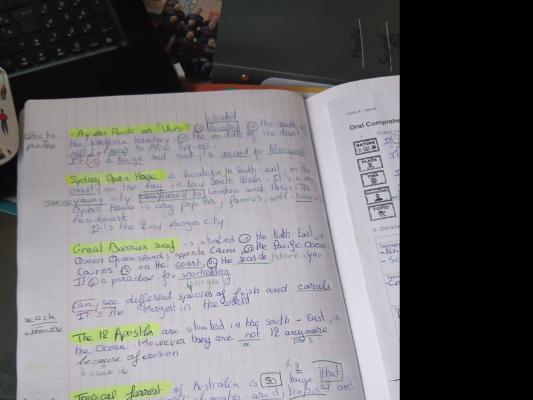 Photo d'un cours de  Sites emblématiques de l'Australie