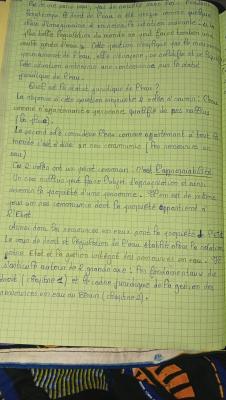 Photo d'un cours de  Statut Juridique de l'Eau