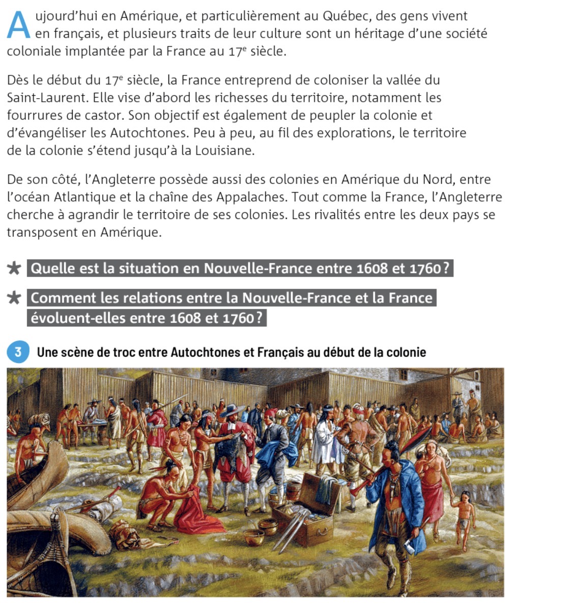 photo de Colonisation-française-en-Amérique pour faire un quiz