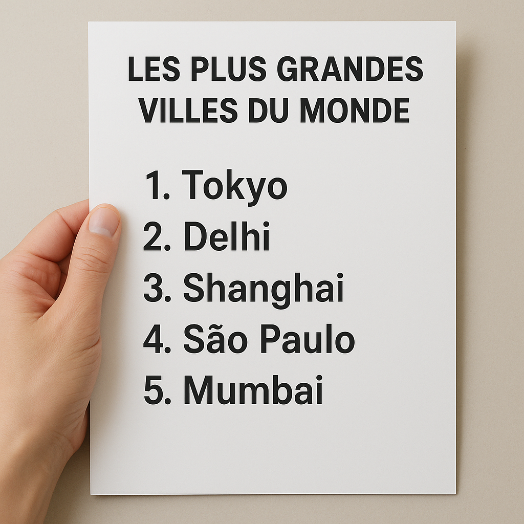 photo de Les-Plus-Grandes-Villes-Mondiales pour faire un quiz