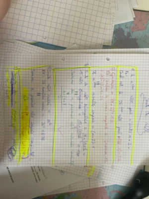 photo  Notes sur les suites mathématiques quiz